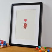 Image of ' I Love Bears' Print