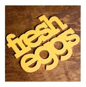Image of Fresh eggs sign