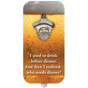 Image of Clink N Drink Drink Before Dinner Quote