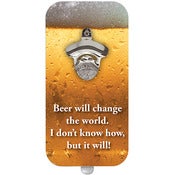 Image of Clink N Drink Beer Will Change the World Beer Quote