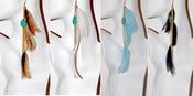 Image of "JOlanda" Feather Earrings
