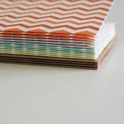 Image of Zig Zag Note Cards -- Set of 16