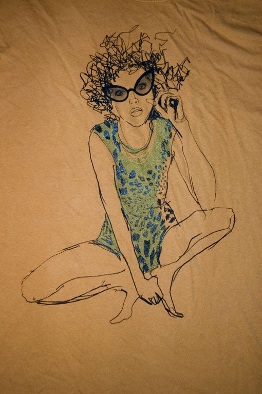 Image of Leopard Gold Oversized
