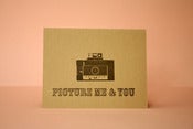 Image of Picture me and you card