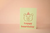 Image of Happy Bearthday Card