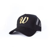 Image of Whynatte Black and Gold Hat