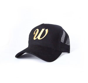 Image of Whynatte Black and Gold Hat