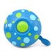 Image of picots sur bleu- polka dots on blue