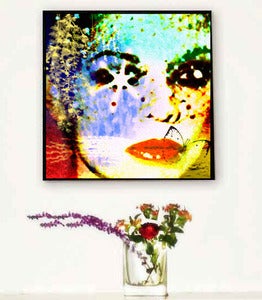 Image of ♥1970's Retro Art Canvas-All Starry-Eyed♥
