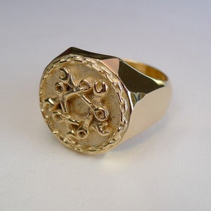 Image of Dark+Dawn x Silverlake Customs 14k Gold Ring<br /><br />