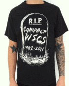 Image of Sabot Productions - R.I.P. Compact Discs T-Shirt
