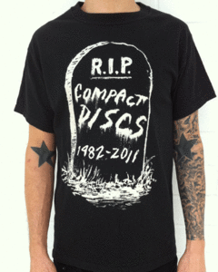 Image of Sabot Productions - R.I.P. Compact Discs T-Shirt