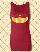 Image of Women's Custom Khepher Gold Foil Tank Top