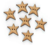 Image of Wonky Star button pack