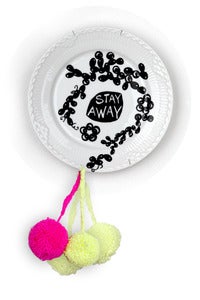 Image of Plate #16 -Stay away dark enemy