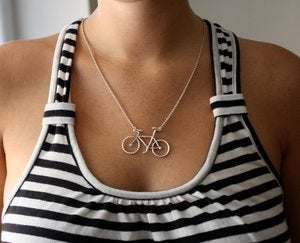 Image of Le Petit Bike Necklace