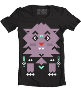 Image of Aztec Cat & Snails Tee