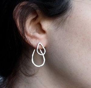 Image of Double Sided Drop Earrings