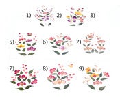 Image of Mulberry Paper Real Pressed Flower Greetings Cards