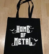 Image of Home Of Metal tote bag