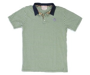 Image of Green Stripe De La Soul Polo
