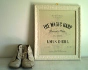 Image of 'The magic harp' frame