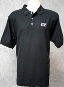 Image of Rhino Short-Sleeved Polo (Black)