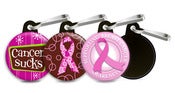Image of Breast Cancer Awareness Zipper Pulls 2