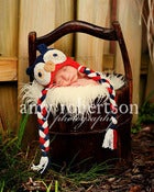 Image of Red White Blue Patriotic U.S.A. Owl