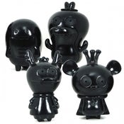Image of Bossy Bear & Friends 4 pc Set - LTD Black Edition 