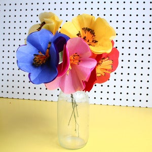 Image of Vintage Tissue-Paper Rose Kits