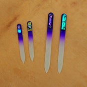 Image of Czech Crystal Nail File - purple