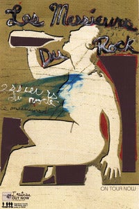 Image of LES MESSIEURS DU ROCK poster