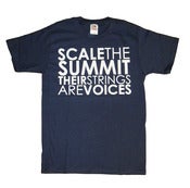Image of Navy Blue "Their Strings Are Voices" ™ T-Shirt