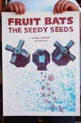 Image of TSS + Fruitbats Concert Poster 18˝x24˝