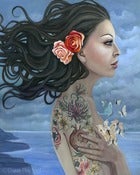 Image of "The Shore" Original Framed Painting 11x14