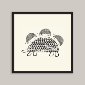 Image of Persian Tortoise (cream) – 20x20cm
