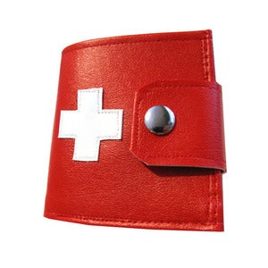 Image of Swiss ) Bifold Wallet with Snap (Plus Zipper) 