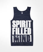 Image of SALE - Spirit Filled Mind (Navy Tank)