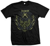 Image of Abandon All T-shirt Green Print