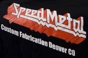 Image of SpeedMetal logo shirt