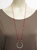 Image of silk necklaces