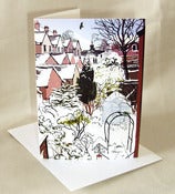 Image of February garden card