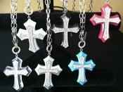 Image of Cross Necklace (long)