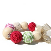 Image of Lime and Raspberry Bracelet