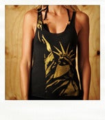 Image of Statue Racerback Tank Black
