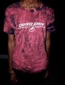 Image of Crooked Arrow Team Tee-Acid Washed
