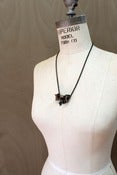Image of Large Bronze Bow Necklace