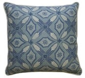 Image of Graham Indigo Single Sided 22" Pillow