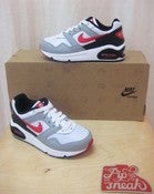 Image of Nike - Air Max Navigate (PS) - White/Sport Red/Black/Wolf Grey